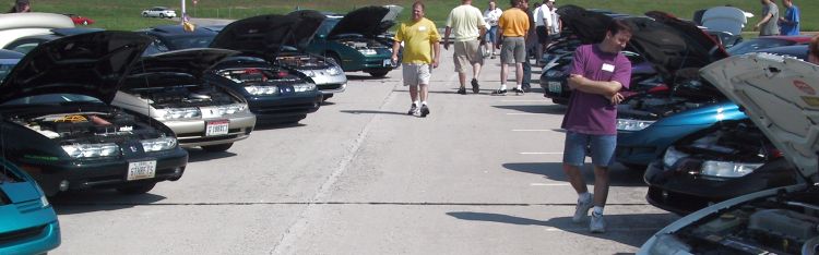 Line of cars